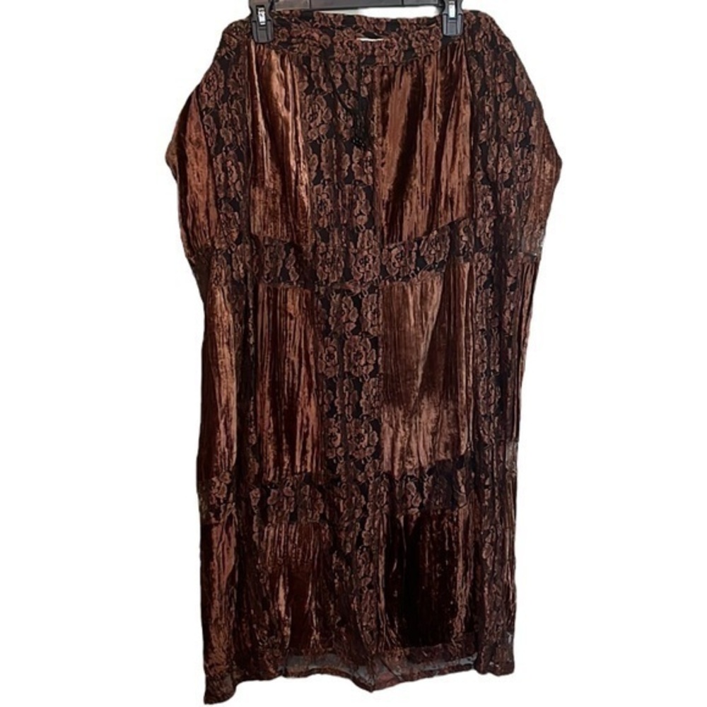 Passports of Pier 1 Imports brown maxi skirt
